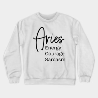 Aries astrology horoscope Crewneck Sweatshirt